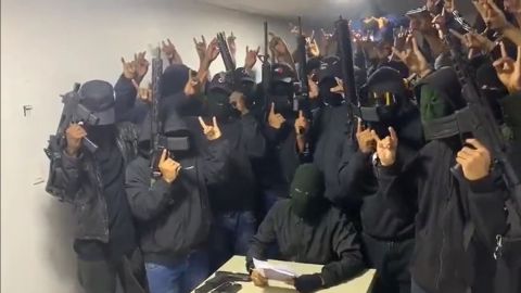 Miembros del grupo criminal Los Lobos
