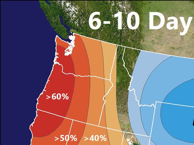 Pronóstico de temperaturas de 10 a 14 de agosto en Estados Unidos.