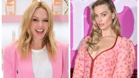 Kylie Minogue y Margot Robbie