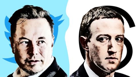 Elon Musk Mark Zuckerberg
