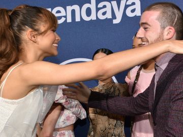Zendaya y Angus Cloud