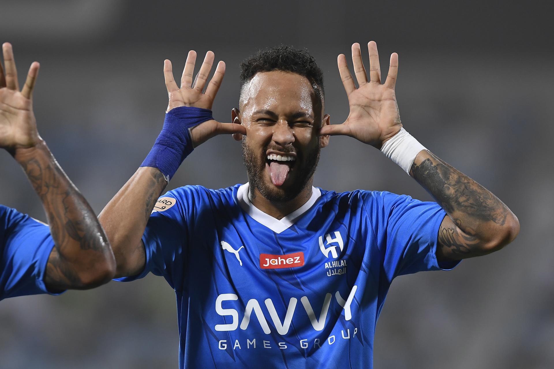 Neymar Hace Su Debut En La Goleada Del Al Hilal Y Brilla Con Dos ...