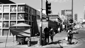 La ciudad de LA se conoce como la capital del indigente.