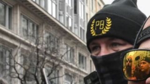 Enrique Tarrio., líder de los Proud Boys.