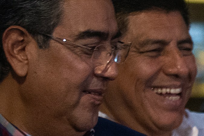 FOTOS: Presidente López Obrador transfiere "bastón de mando" de su movimiento político a Claudia Sheinbaum