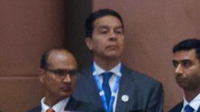 Una sesión de la cumbre del G20 en Nueva Delhi, India.