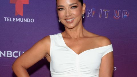 Adamari López en el upfront de NBC- Telemundo 2022.