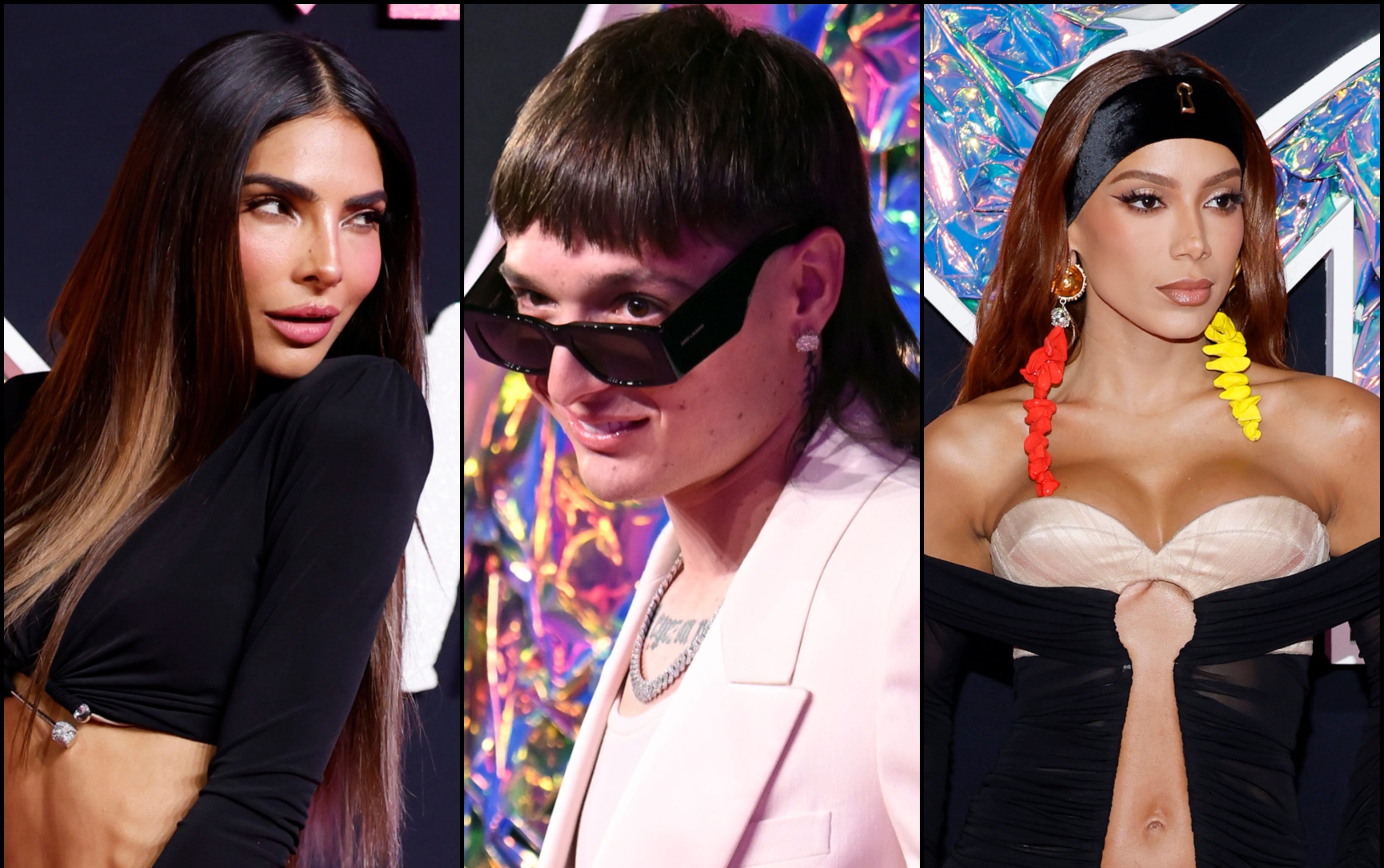 Alfombra Roja de los MTV VMAs Alejandra Espinoza, Peso Pluma, Anitta y