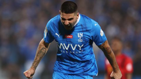 Aleksandar Mitrovic, delantero del Al Hilal.