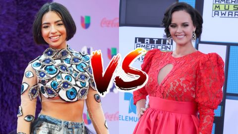 Ángela Aguilar es tundida por Shaila Dúrcal - Mezcalent