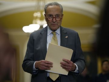 Chuck Schumer, líder de la mayoría del Senado