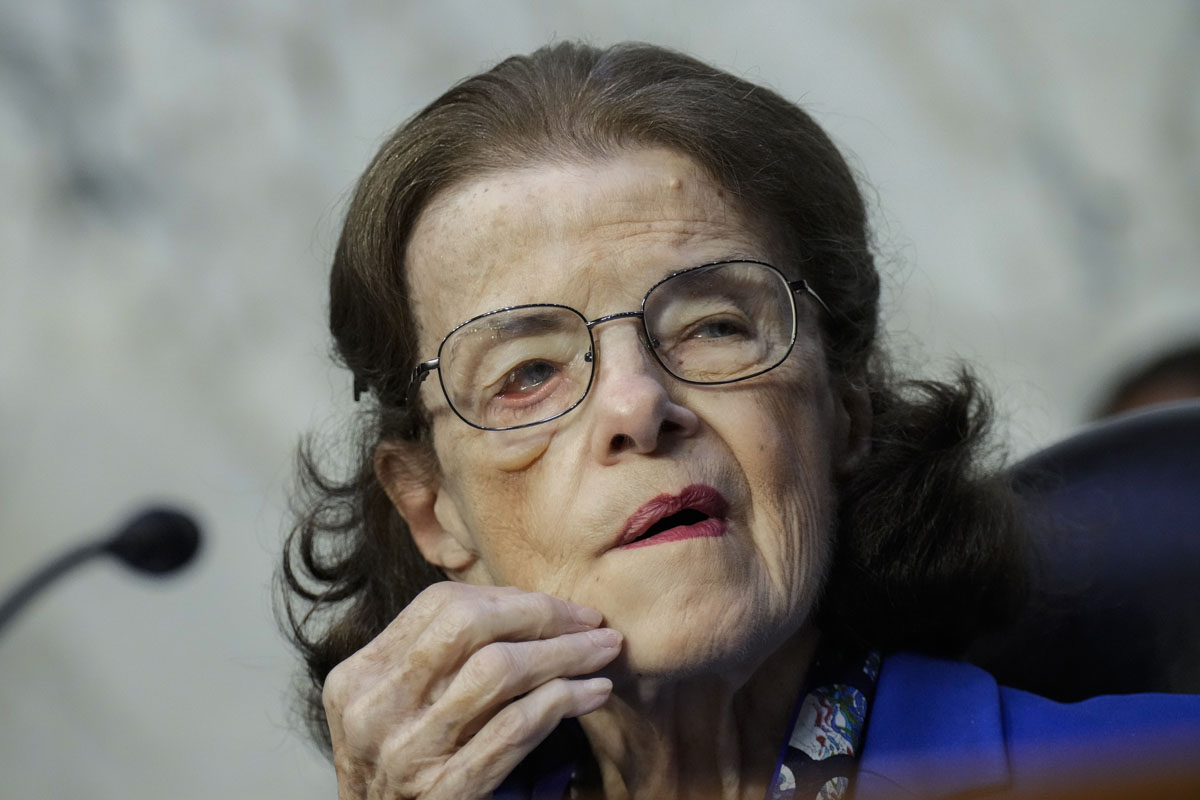 Dianne Feinstein, exsenadora demócrata por California