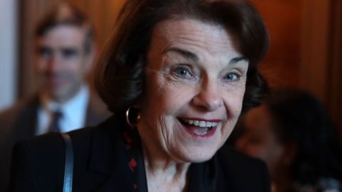 Dianne Feinstein, exsenadora demócrata por California