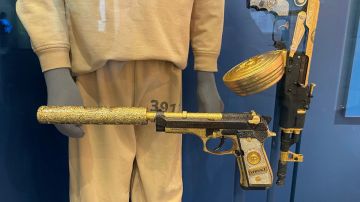 Armas confiscadas al Chapo Guzmán