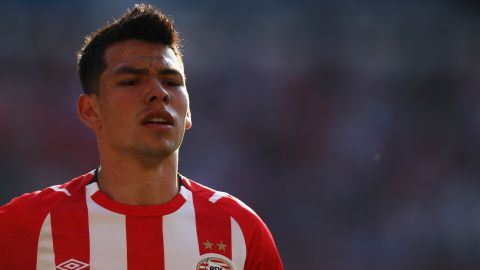 Chucky Lozano marcó bastantes goles con el PSV.