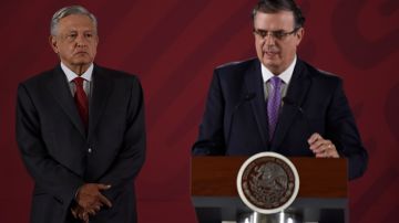 López Obrador y Marcelo Ebrard