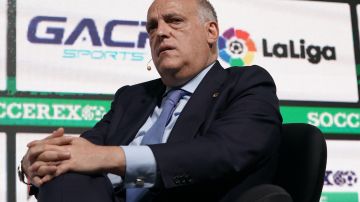 Javier Tebas, presidente de La Liga.