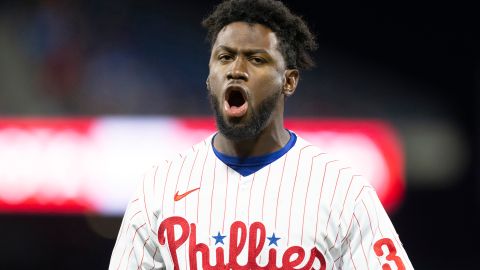 Odubel Herrera, expelotero de los Philadelphia Phillies.