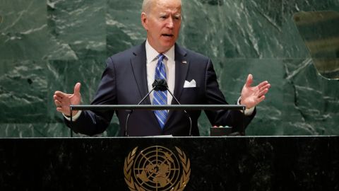 El presidente Biden ofrecerá un discurso ante la ONU.