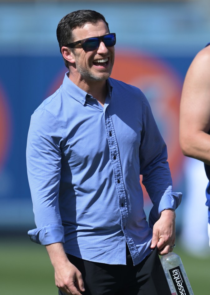 Andrew Friedman, presidente de Operaciones de Béisbol de los Dodgers de Los Ángeles. Foto: Jayne Kamin-Oncea/Getty Images.