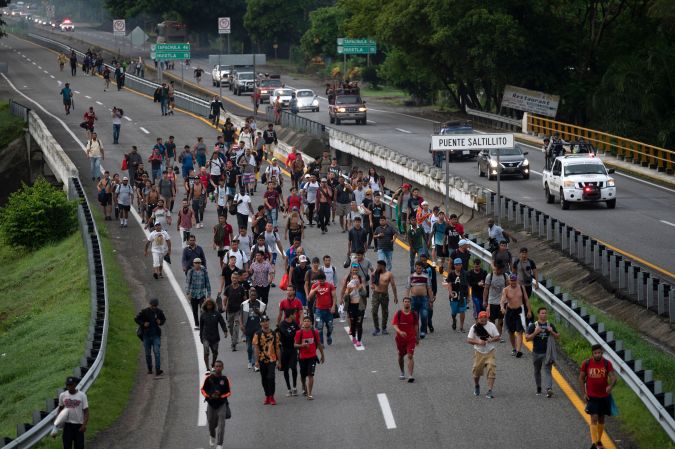 Iglesia denunció crisis humanitaria en frontera sur de México que ha provocado estampidas humanas