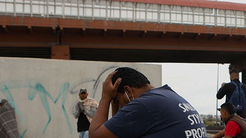 Migrantes en Ciudad Juárez