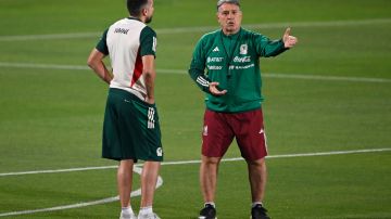 Gerardo Martino y Héctor Herrera en la selección mexicana.
