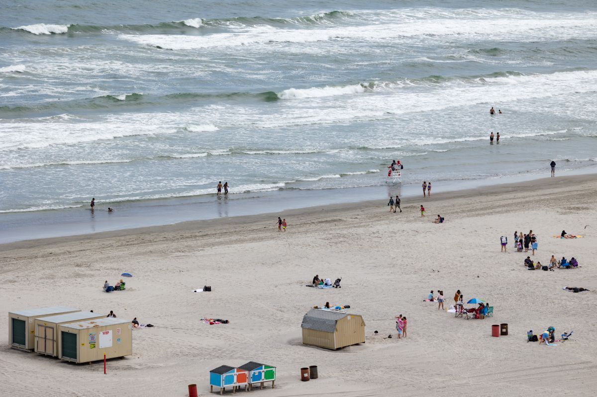 One person died and more than a dozen were rescued by rip currents in New Jersey