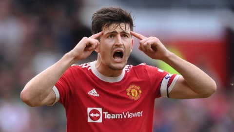 Harry Maguire es el principal defensor central del Manchester United y la selección inglesa.