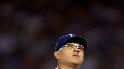 Julio Urías en los Dodgers.