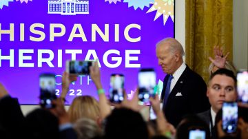 El presidente Biden ha defendido su agenda a favor de los latinos.