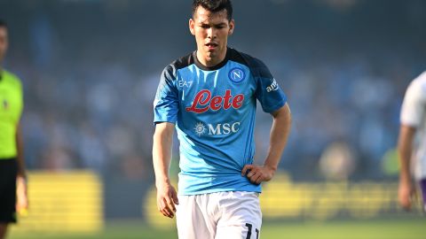 Lozano jugó más de 140 partidos con el Napoli.