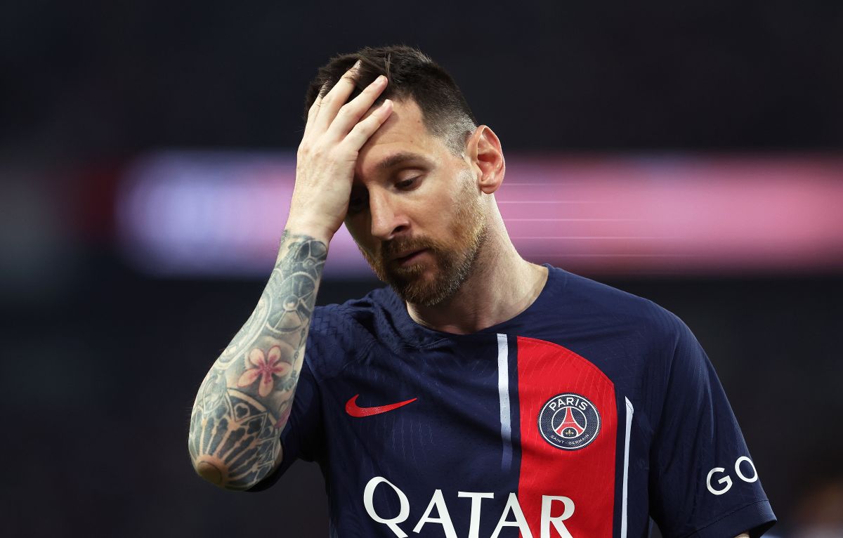 Messi jugó 75 partidos en el PSG. Julian Finney-Getty Images.