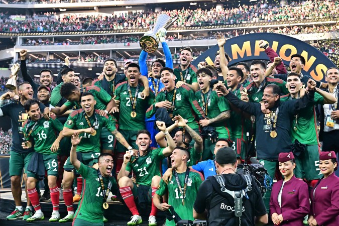 México venció a Panamá en la final de la Copa Oro. FREDERIC J. BROWN-Getty Images.