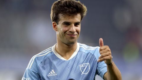 Riqui Puig en el juego de Estrellas de la MLS.