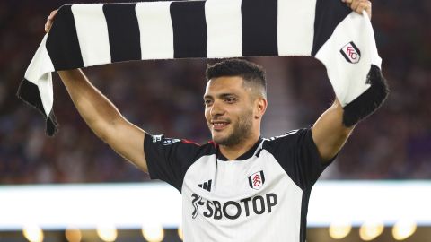 Raúl Jiménez, delantero del Fulham.