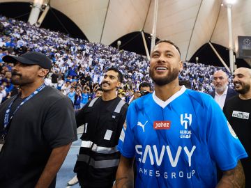 Neymar fue el último gran fichaje de la liga árabe.