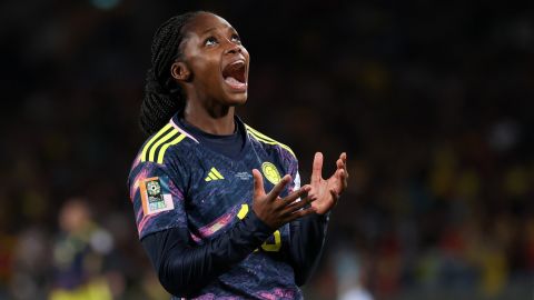 Linda Caicedo, futbolista colombiana, durante el Mundial Femenil 2023.