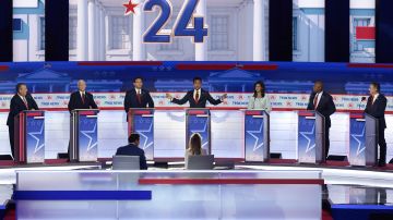 Son siete los republicanos que participarán en el segundo debate presidencial.
