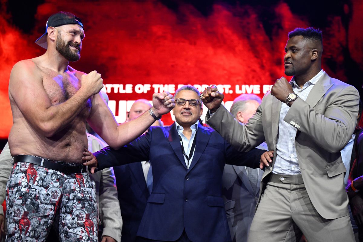 Tyson Fury and his dart at Mike Tyson for preparing Francis Ngannou: “He must fight me and I am not an easy opponent, no matter who trains you”