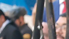 Marc Anthony recibiendo su estrella en el Paseo de la Fama.