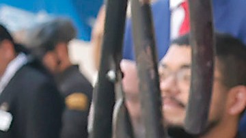 Marc Anthony recibiendo su estrella en el Paseo de la Fama.