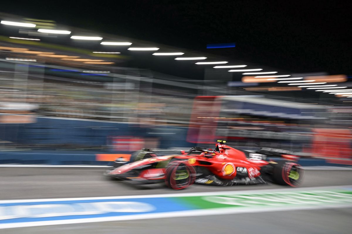 Carlos Sainz gave the surprise in Singapore