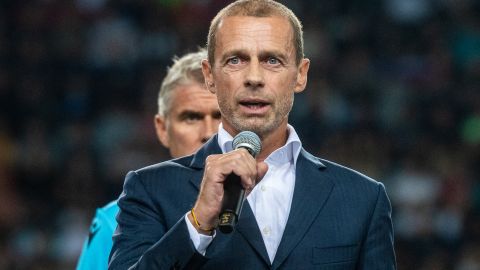 Aleksander Ceferin, presidente de la UEFA.