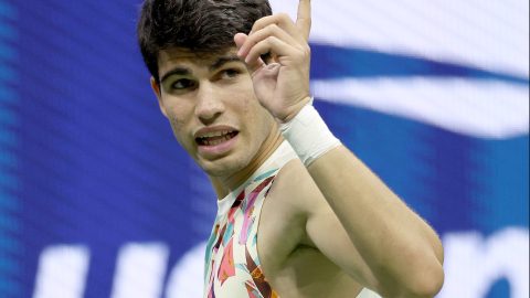 Carlos Alcaraz, tenista español.