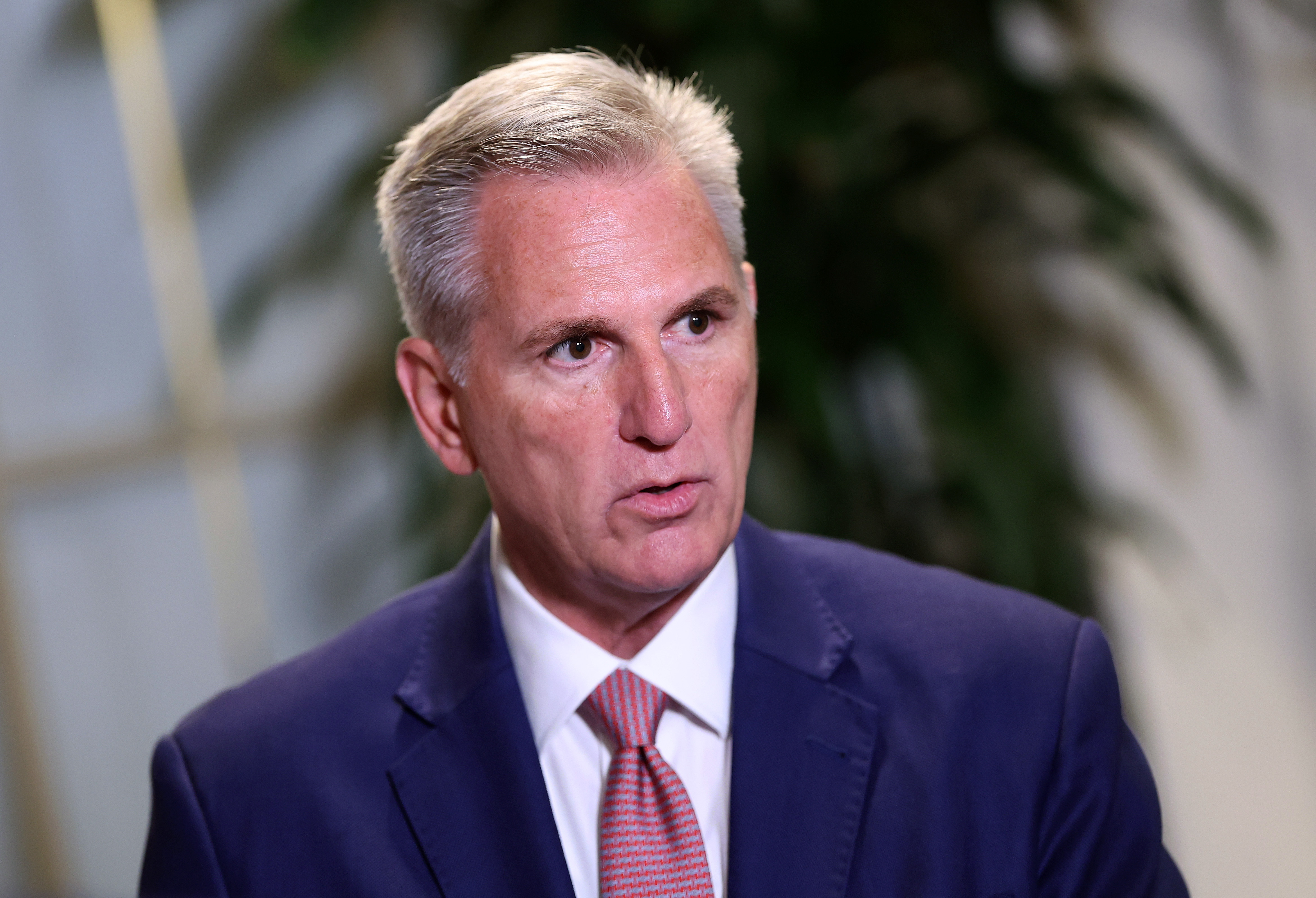McCarthy clashed with conservative Republicans who threatened to overthrow him.