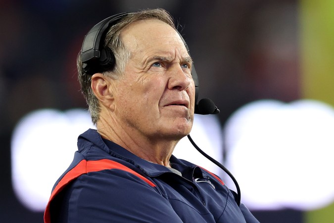 Entrenador de New England Patriots, Bill Belichick. Foto: Maddie Meyer/Getty Images.