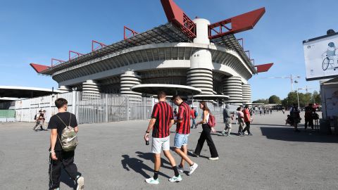 Estadio del AC Milan. San Siro.