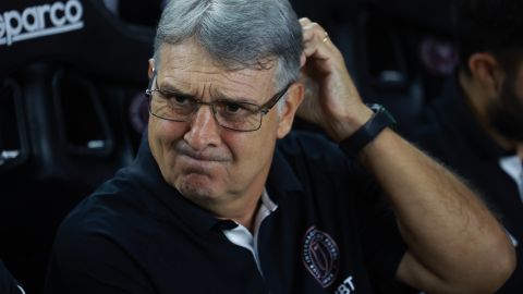 Gerardo Martino como entrenador del Inter Miami.