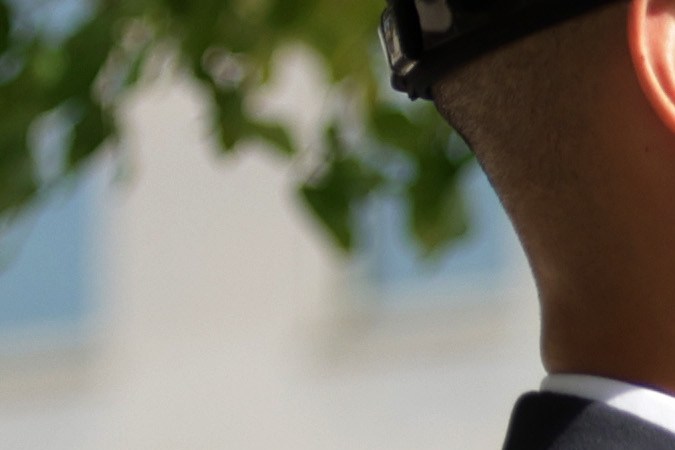 Zelensky colocó una ofrenda floral en el memorial del Pentágono para las víctimas de los ataques del 11 de septiembre de 2001.